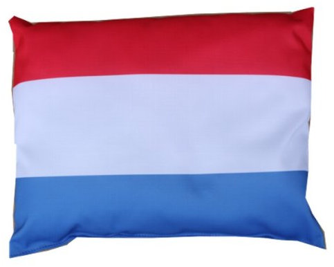 Unbekannt Luxemburg Fan Artikel Auto Deko Kissen Luxemburg, beide, 21 x 26 cm.