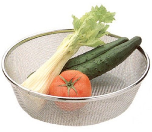 Workshop Aizawa round colander with legs 230mm 70131 (Japan import / The package and the manual are written in Japanese)