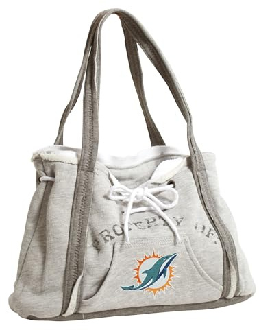 Littlearth Damen NFL Miami Dolphins Hobo, gesteppt