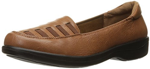 Easy Street Women's Genesis Flat, Tobacco, 6.5 M US