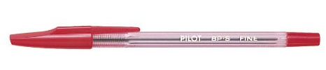 PILOT Kugelschreiber BP-S-F, Strichfarbe: rot VE=12