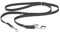 IDC Color & Gray verstellbare Leine mit Doppelkarabiner, 20 mm x 2,2 m, Schwarz-Grau