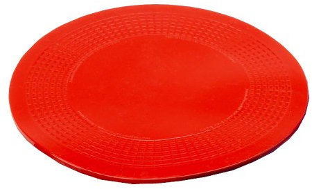 Nrs Healthcare Tapis Antidérapant Dycem Circulaire 190 mm Rouge