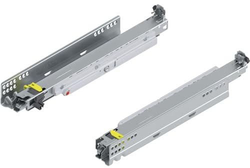 Blum Movento Tip On Blum Vollauszug 380 NL, Schubladenauszug bis 40kg belastbar, Unterbodenführung 760H3800T