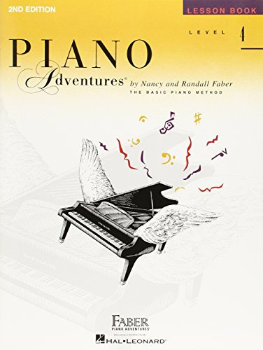 Piano Adventures, Level 4, Lesson Book by Nancy Faber (Composer), Randall Faber (Composer) (1-Jan-1995) Paperback