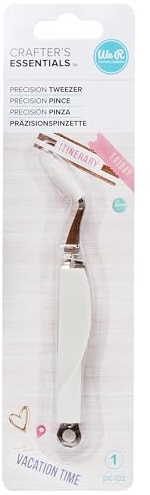We R Memory Keepers 70940-4 Precision Tweezers Tool for Paper Crafting ,sorted by color, White