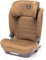 4Baby Kindersitz mit einfache ISOFIX-Montage App-Fix, 100-150 cm, verstellbar,15-36 kg, i-Size (Mokka)