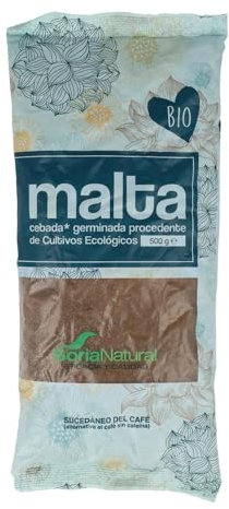 Malta, sucedaneo di caffè colore borsa 500 gr di Soria Natural