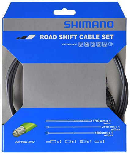 Shimano OPTISLICK Schaltzug-Set Road grau 2016 Schaltzug/-hülle