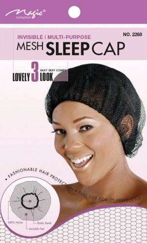 Magic Collection Mesh Sleep Cap Invisible Multi-Purpose #2268