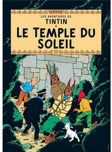 Moulinsart Poster Tintin Album: Prisoners of The Sun 22130 (50x70cm)