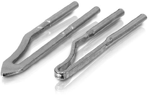 Erba, 60022, Lötspitzen 2 Stk. 1xFLACH, 1xSPITZ