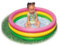 Intex-Piscina Hinchable para Niños, Color Azul, Estándar