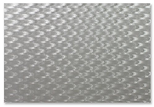 PME Cake Baking Decorating Wedding Support Card Oblong 355 x 254mm (14 x 10), Silber