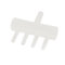 sourcing map Plastic 4 Way Aquarium Oxygen Pipe Hose Tube Fitting Splitter Manifold Tap Valve