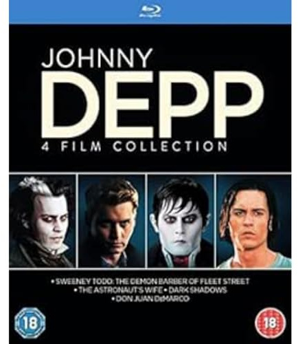 Johnny Depp Collection [4 Film] [Blu-ray] [2015] [Region Free]
