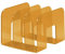 Durable 1701395009 Katalogsammler Trend (Stehsammler für Zeitschriften und Prospekte) 1 Stück transparent orange