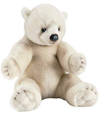 A-Nima WWF 1830 Sitzender Eisbär Plüschtier, 35 cm