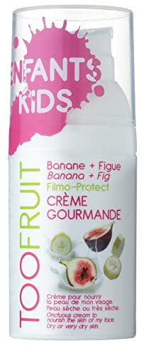 TOOFRUIT Reichhaltige Gesichtscreme Banane-Feige, Nährende Pflege, Für trockene & sehr trockene Kinderhaut, Schützt & regeneriert, 100% natürlich & bio-zertifiziert, Sanft & dermatologisch getestet