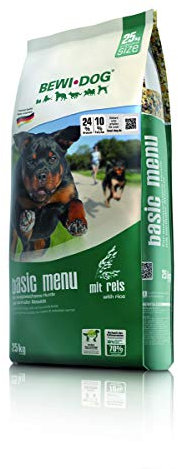 BEWI DOG Basic Menue [25 kg] Hundefutter | Trockenfutter für normal aktive Hunde | ohne Weizen & Soja | für erwachsene Hunde aller Rassen