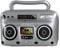 W WIDMANN MILANO Party Fashion 04818 - Aufblasbares Radio, Größe circa 50 x 30 cm, Accessoire für Trainingsanzüge, Dekoration, Ghettoblaster, Karneval, Mottoparty