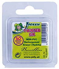 Jolly Twister Fix 9110-0002 Nachfüllradiererer, 30 Stück, 9110-0002