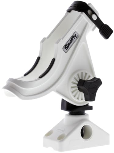 Scotty Baitcaster/Spinnrutenhalter mit 241 Seitendeck-Halterung