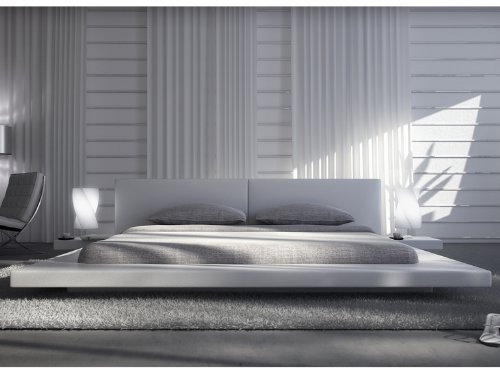 Innocent Designer Bett Pearl weiß, 180 x 200 cm