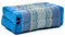 Leewadee Meditationskissen Yoga Block Zubehör Klotz Kissen Ökologisches Naturprodukt Thaikissen Nackenkissen, Kapok, 35 x 18 x 12 cm, Hellblau