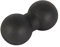 POWRX Peanut Mini Massageball - Für Faszientherapie und Triggerpunkttherapie (Schwarz)