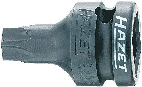 Hazet 995S-T50 Torx Kraft Schraubendreher Einsatz, Schlüsselweite TORX1: T50