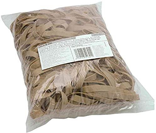 Maped 351501 Gummibänder, natur, 90 x 6 mm, Großpackung