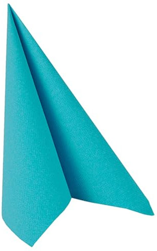 Unbekannt 250 Servietten ROYAL Collection 1/4-Falz 40 cm x 40 cm türkis