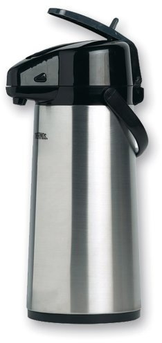 ThermoCafe 183517 pompthermos avec poignée INOX Mat, 2200 ML