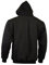 Capuchontrui/Hoodie voor motorrijders, 100% Kevlar, beschermers, kleur zwart, maat 4XL
