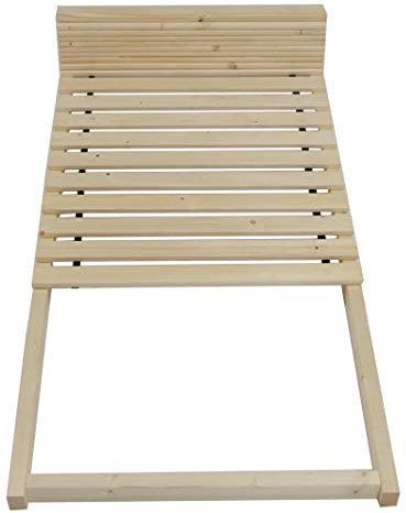 TUGA - Holztech Rollrost und Auflagerrahmen Lattenrost 80 x 190 cm 300kg Palettenbett Gästebett