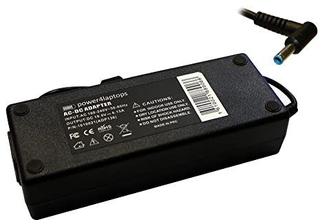 Power4Laptops AC Adapter Laptop Charger Power Supply Compatible With HP Home 15-d012sv