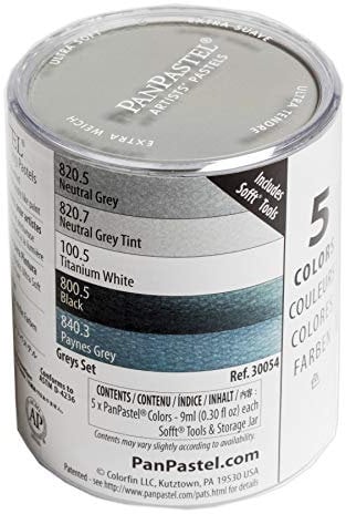 PanPastel 5 Colour Set - Greys Set