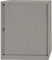 BISLEY Rollladenschrank EuroTambour, 2 Fachböden, 2,5 OH, B 800 mm, Farbe Korpus Silber, Rollladen Silber
