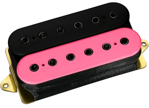DiMarzio DP 151BP PAF Pro Humbucker E-Gitarrentonabnehmer, Schwarz/Pink