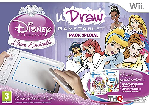 uDraw GameTablet + uDraw studio + Disney Princesse : livre enchantés