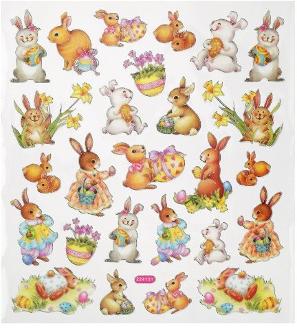 Hobby Design Sticker * Hase Hasen Ostern * Aufkleber 3452338