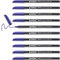 edding 1200 Fasermaler fein - violett (lila) - 10 Stifte - Rundspitze 1 mm - Filzstift zum Zeichnen und Schreiben - für Schule, Mandala