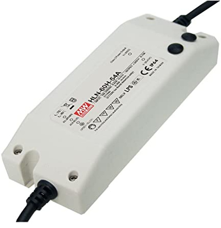 MEAN WELL HLN-60H-24A, Installationsnetzteil, IP64 60W 24V 2,5A CV+CC