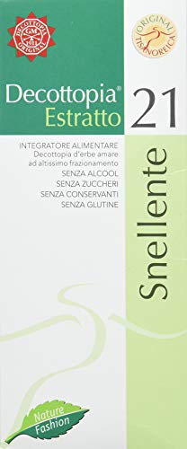 Gianluca Mech - Estratto 21 Snellente, Integratore Alimentare Keto da 500 ml, Favorisce il Drenaggio dei Liquidi e Contrasta gli Inestetismi della Cellulite, con Ananas e Muira Puama, Vegan