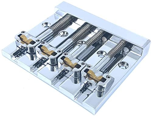 Hipshot KickAss High Mass Bassbrücke für 5-Bolzen Fender Chrom