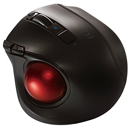 Nakabayashi Co, Ltd. Pequeño ratón Trackball 5 Botón Negro Negro Bluetooth