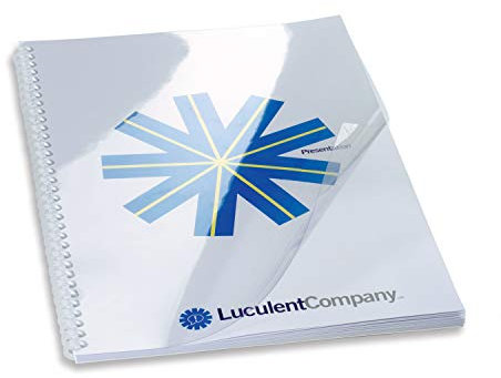 GBC HiClear Binding Covers, 300 micron, A3, Clear, Pack of 100, 78500307