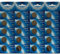 Eunicell CR2016 DL2016 5000LC CR 2016 3v Lithium Coin Cell Batteries, Pack of 20, packaged in separate blisters