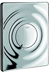 GROHE Surf - Abdeckplatte (senkrechte & waagerechte Montage, 156 x 197 mm, für 1-Mengen-Betätigung), chrom, 38574000